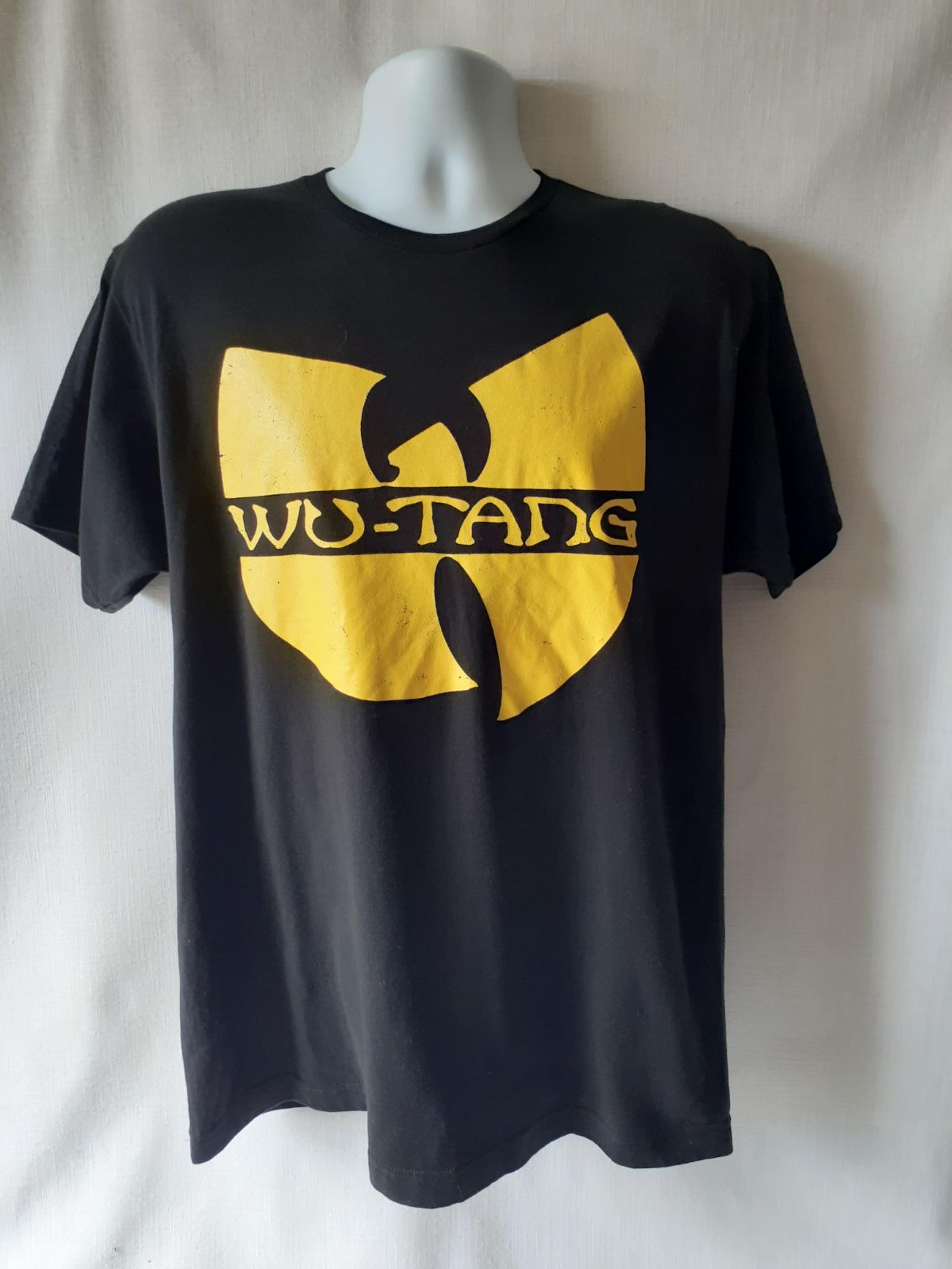 Wu-Tang Clan men's black short-sleeve graphic t-shirt size L