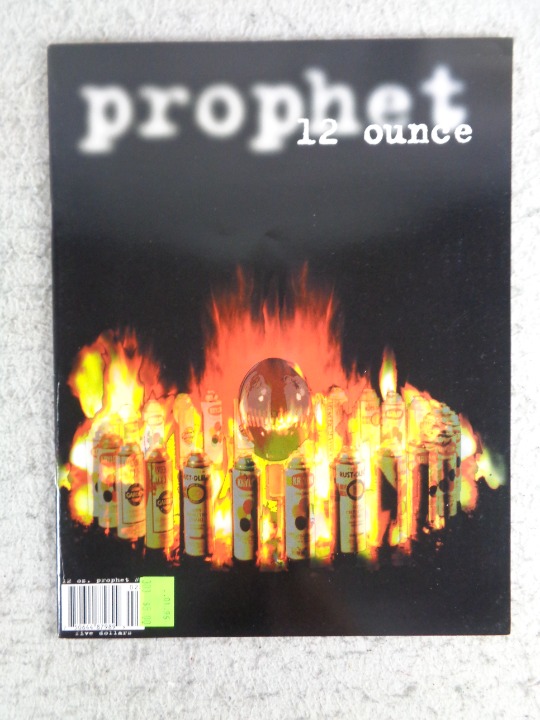 12 Ounce Prophet Street Art Graffiti Magazine Issue #2 1995 w/ Poster Wizart Vtg