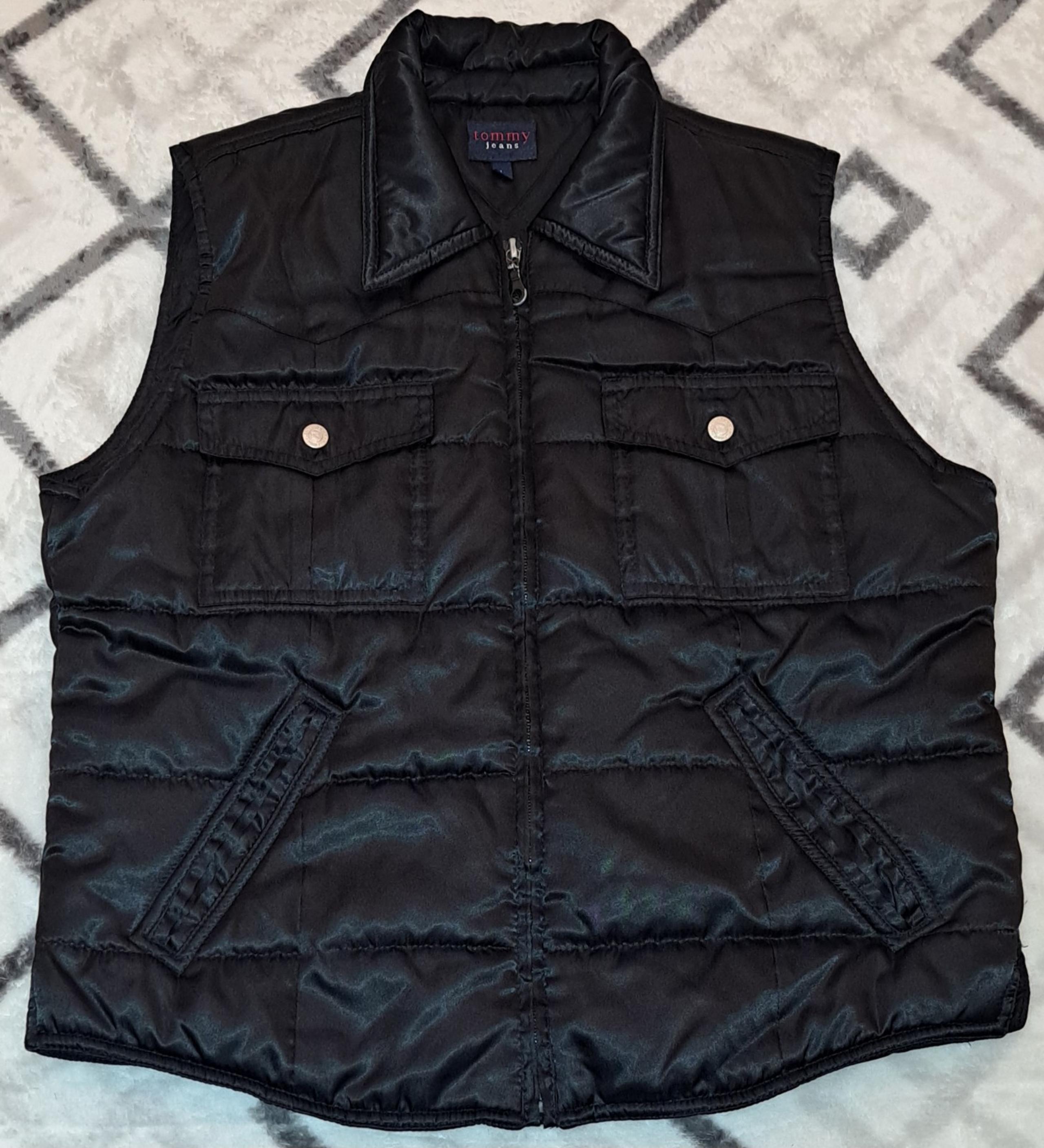 Tommy Jeans Black Puffy Vest