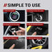 Tire Inflator Portable Air Compressor - Air Pump for Car Tires, 12V DC 100PSI Ti