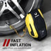 Tire Inflator Portable Air Compressor - Air Pump for Car Tires, 12V DC 100PSI Ti