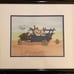 Framed Disney Collector’s 1997 Exclusive Sericel Goofy “Goofy Delivery”.