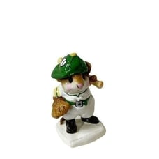 Wee Forest Folk BATTER UP MS-15 Oakland Athletics Baseball's Joe DiMousio