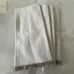 (4) West Elm Light Gray Placemats & Matching Napkins NEW 100% Cotton