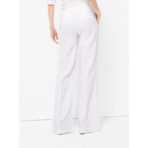 michael kors white linen pants