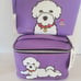 Marc Tetro 2 Bichon Frise Cosmetic Bags NEW