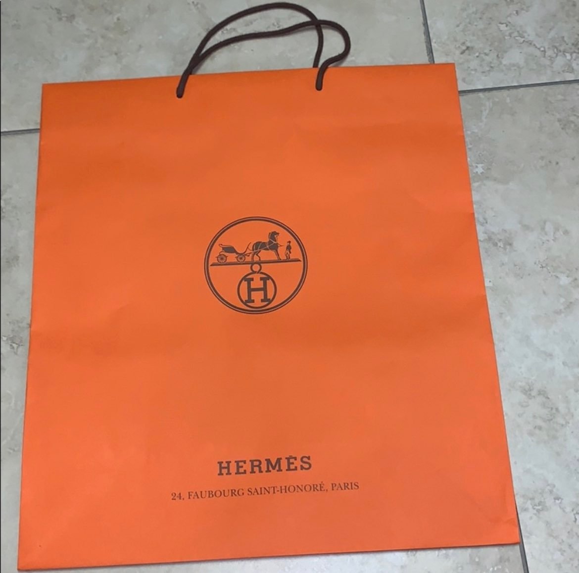 Hermes shopping bag
