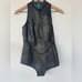 Billabong Black One Piece Swimsuit with High Neck
