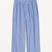 NWT OLD NAVY High-Waisted Pajama Pants Color: Blue Stripe elasticized waist thre