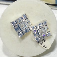 New real stamped 925 sterling silver and high quality stone cuff links for men