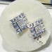 New real stamped 925 sterling silver and high quality stone cuff links for men