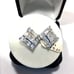 New real stamped 925 sterling silver and high quality stone cuff links for men