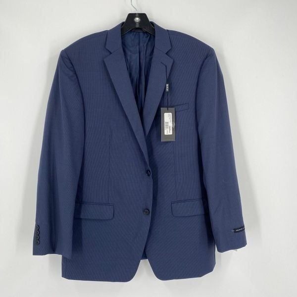 Marc New York Men’s Pin Striped Blazer Sports Suit Jacket size 43R
