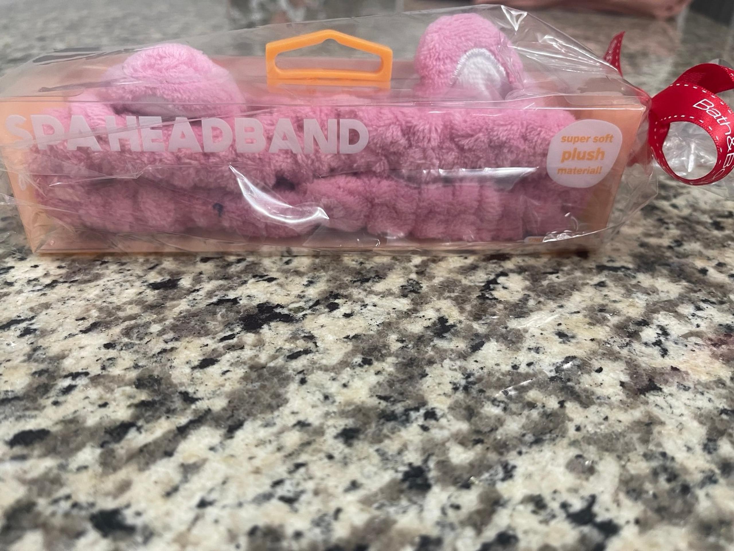 Bear spa headband - Bath & Body Works