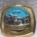 Mount Rushmore 1941-91 Golden Anniversary Gold Plated Buckle W/ Box Mint !!! 2