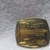 Mount Rushmore 1941-91 Golden Anniversary Gold Plated Buckle W/ Box Mint !!! 2