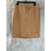 J.CREW The Pencil Skirt Women's Walnut Double-Serge Wool Pencil Skirt SZ 6