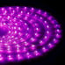 Purple Rope Lights, 110v Flat LED Strip Lights Waterproof Kit - 100 ft.