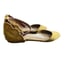 TORRID YELLOW SCALLOPED FLAT