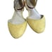 TORRID YELLOW SCALLOPED FLAT