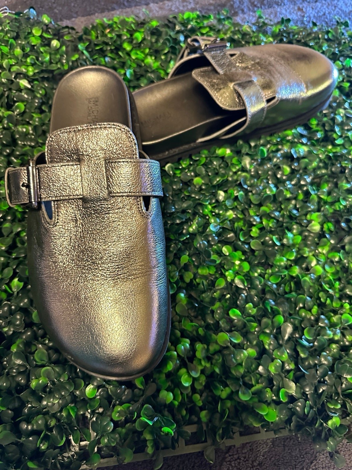 Michael Kors Leather Mules