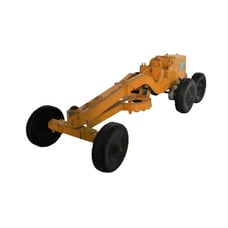 Vtg Hubley Kiddie Toy Road Scraper Grader Diecast No. 481 1950's Vehicle