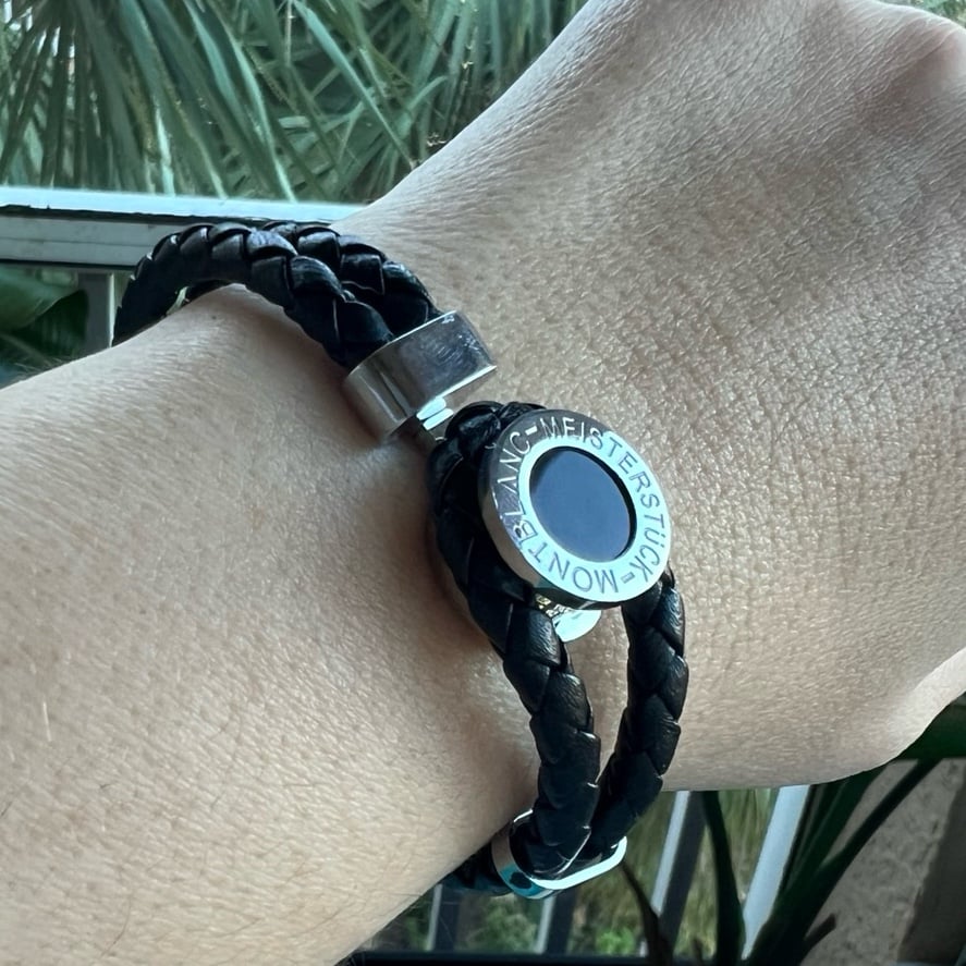 Leather Bracelet - 19 cm long (7.5 inches)