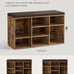 Shoe Bench with Cushion, Storage Bench with Padded Seat