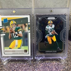 2020 Jordan Love Rookie 2 Card Lot
