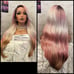 Human Hair blended Lace front wig