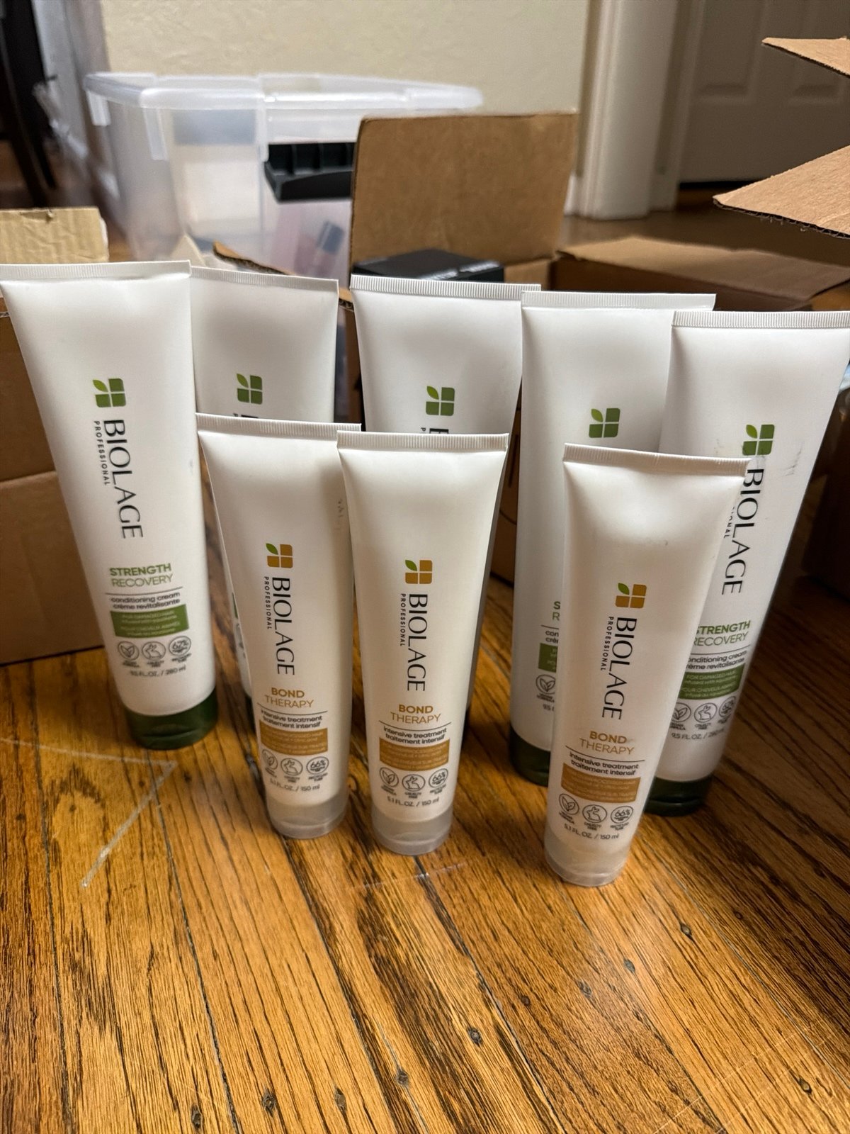 Biolage conditioner/bond therapy BUNDLE OF 8