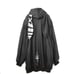 ACDC RAG Goth Emo Punk Bunny Ear Oversized Cute Hoodie