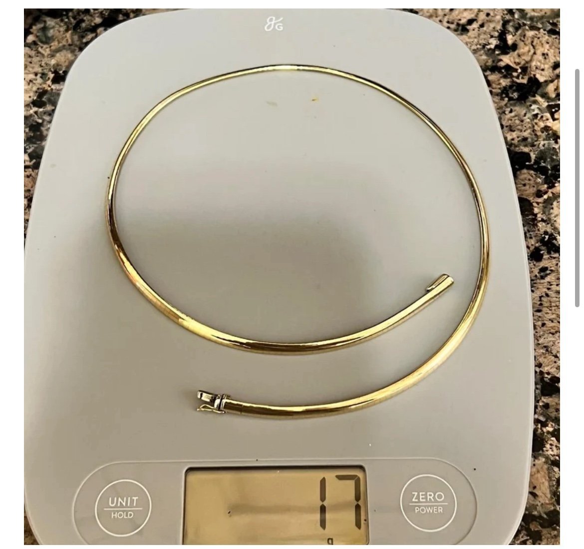 Pure 14k Italian gold necklace