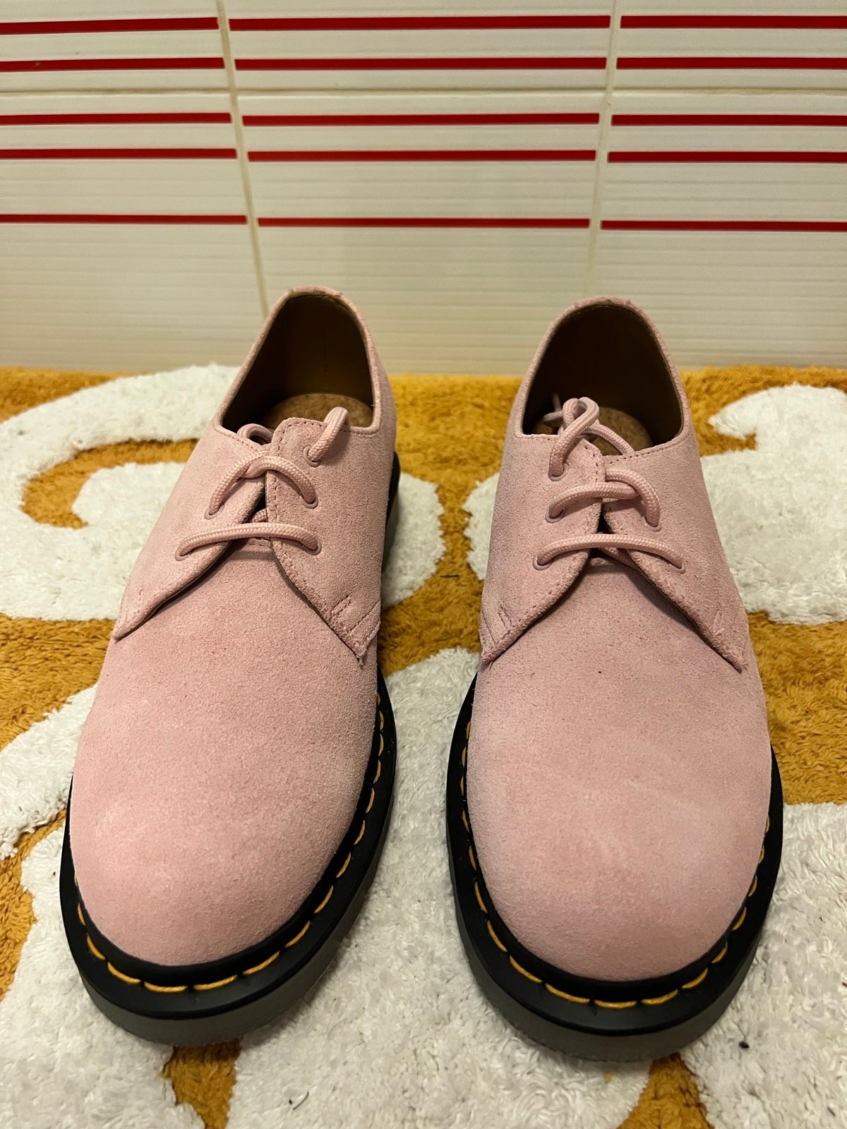 Dr Martens★1461 ICED★コルク★CHALK PINK E.H SUEDE 1461 Iced Suede Oxford Shoes in Pink | Dr. Martens