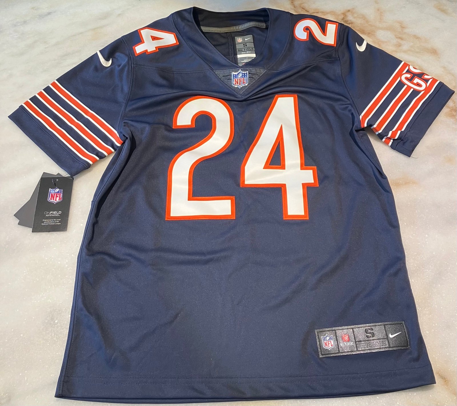NFL Onfield Apparel Nike Chicago Bears #24 Howard Dri-fit Jersey Women’s Small