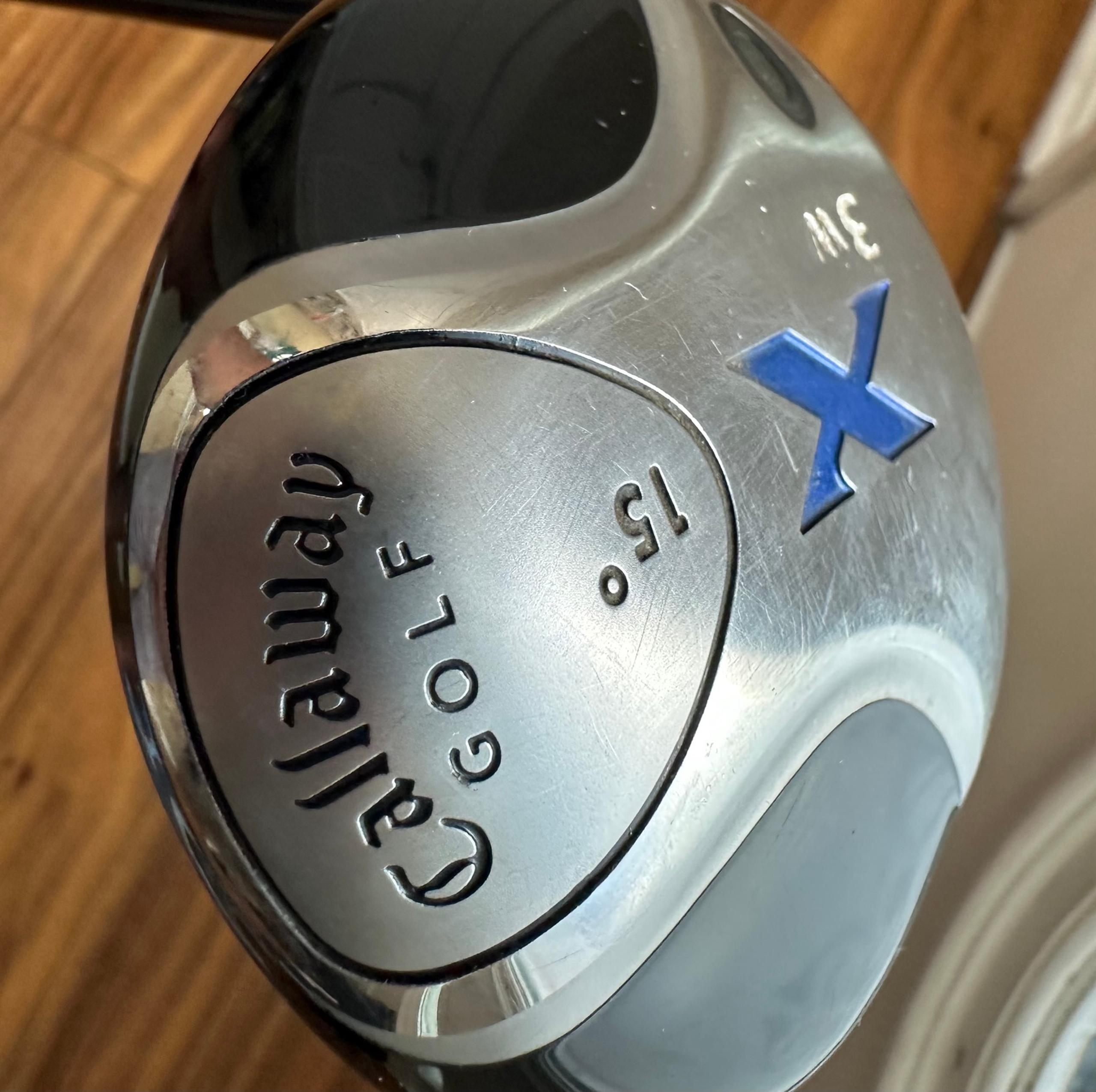 Callaway X 3W 15 FujiKura Regular Flex golf iron