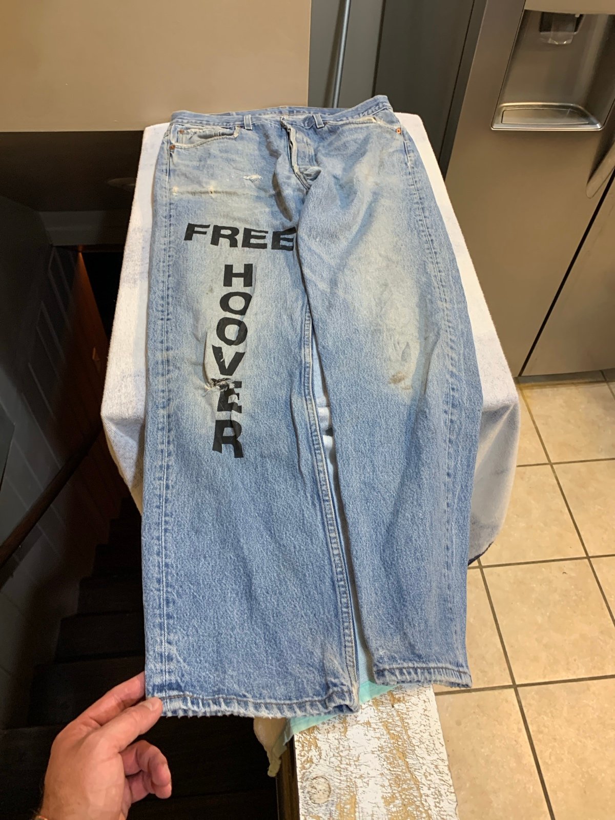 Drake X Kanye West Vintage Levi’s