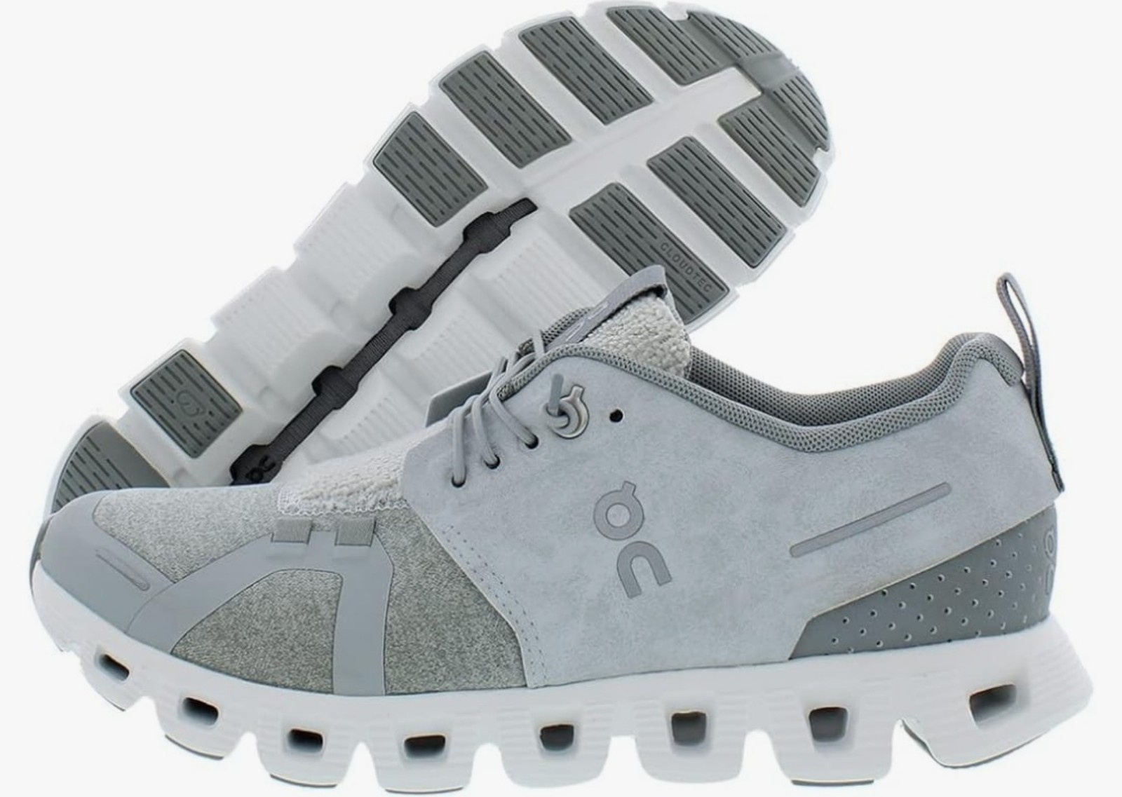 Size 9.5 Women's On Cloud 5 Terry in Glacier/White