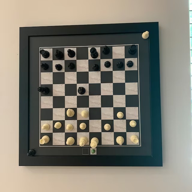 Chess Set | Magnetic Chess Game | Hanging Board Game | Unique Board Game