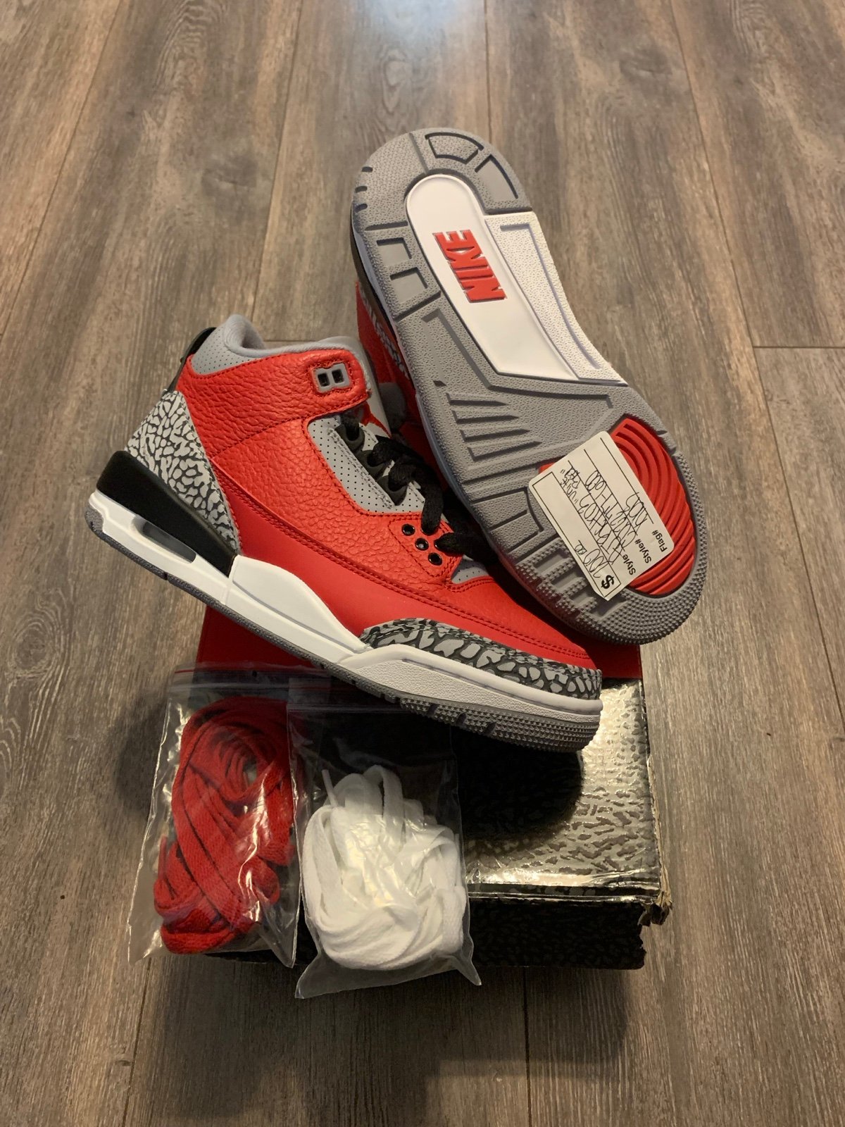 Jordan retro 3 unite