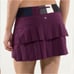 Lululemon Pace Setter Skirt/Skort Tall-Plum Pow Stripe Angel Wing-10