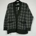 Madewell Green Herringbone Wool Alpaca Cardigan Sweater Womens S Double Breasted