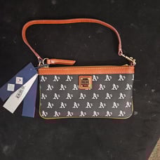 Dooney Bourke Oakland A's MLB Clutch with Strap