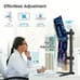 Dual 38 Vertical Ultrawide Monitor Mount Stand Two Stacked 26.5 lbs Screens