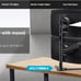 Dual 38 Vertical Ultrawide Monitor Mount Stand Two Stacked 26.5 lbs Screens