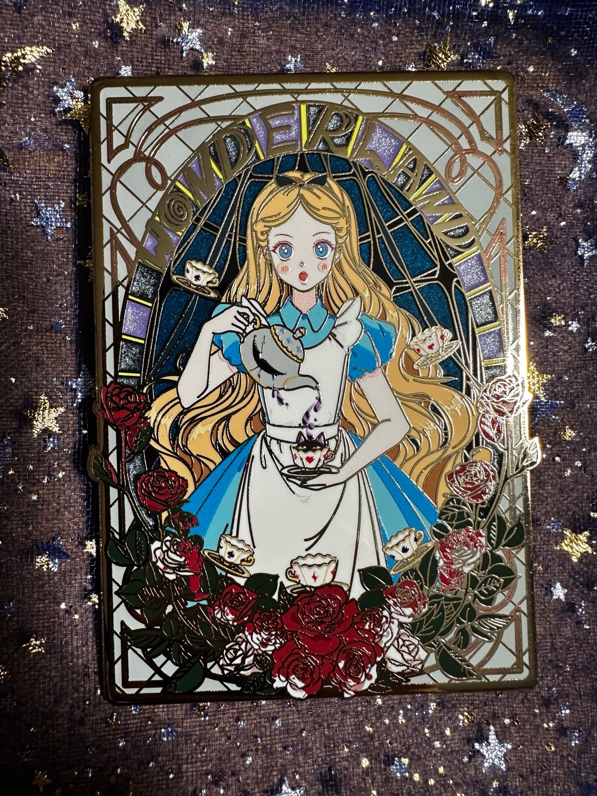 Snigpins Alice in Wonderland pin