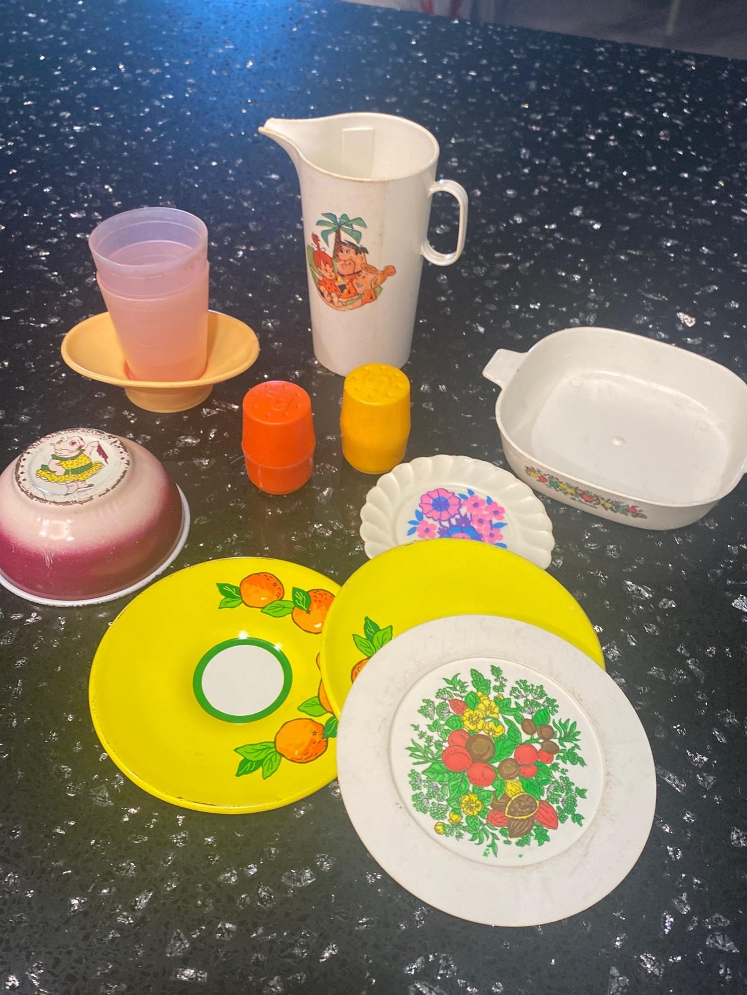 Vintage Collectible Play Kitchen Ware