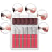 manicure/pedicure tool with set of tips
