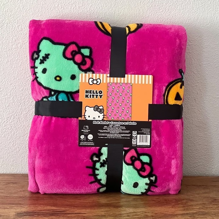 Hello Kitty Pink frankenstein blanket