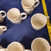 Vintage Thomson Pottery Cottage Birdhouse Coffee/Tea Cups Set of 8